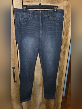 Democracy Women’s Dark Blue Stretch Skinny Jeans Size 12